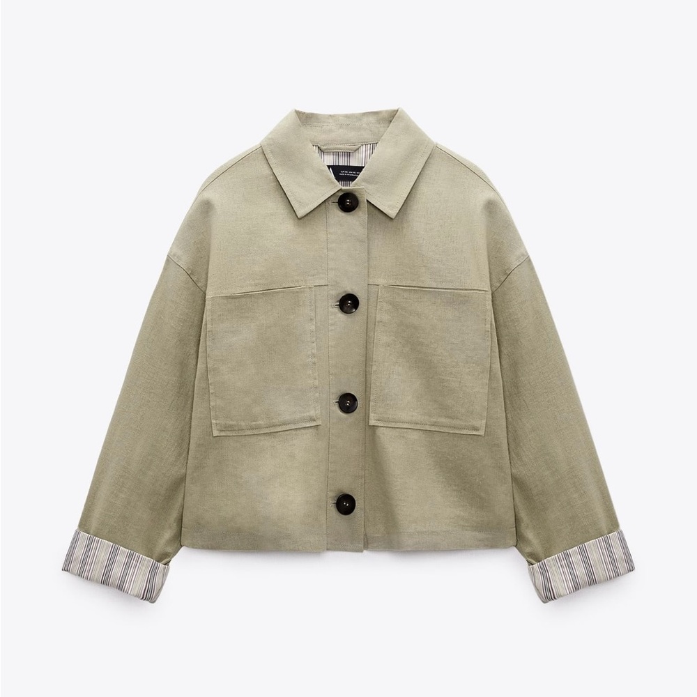 Zara Olive Green Jacket